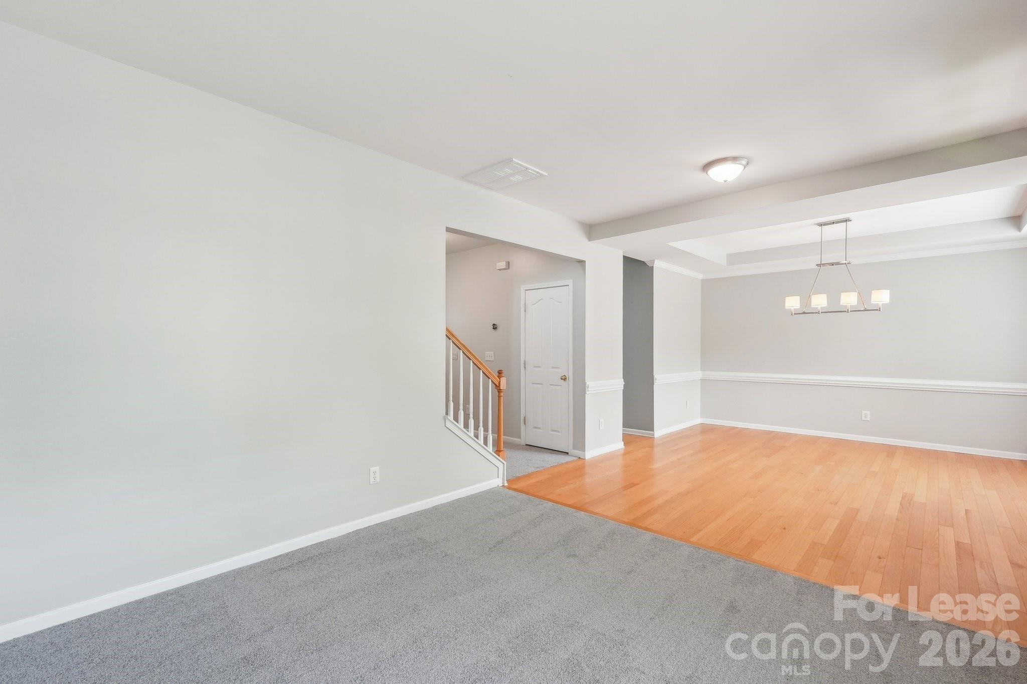 14417 Laurel Tree Lane Huntersville, NC 28078 - Photo 19 of 48 a view of an empty room