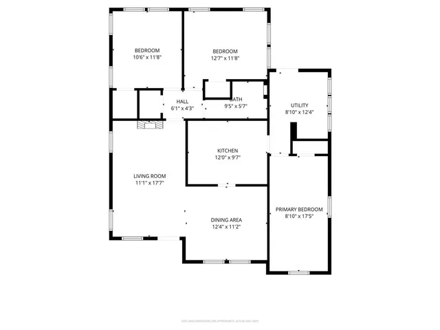 a picture of a floor plan
