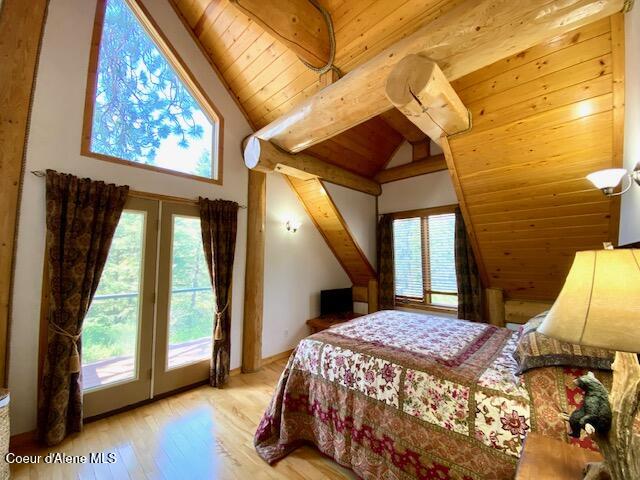 19257 North Ella Road Rathdrum, ID 83858 - Photo 7 of 21 Bedroom & balcony