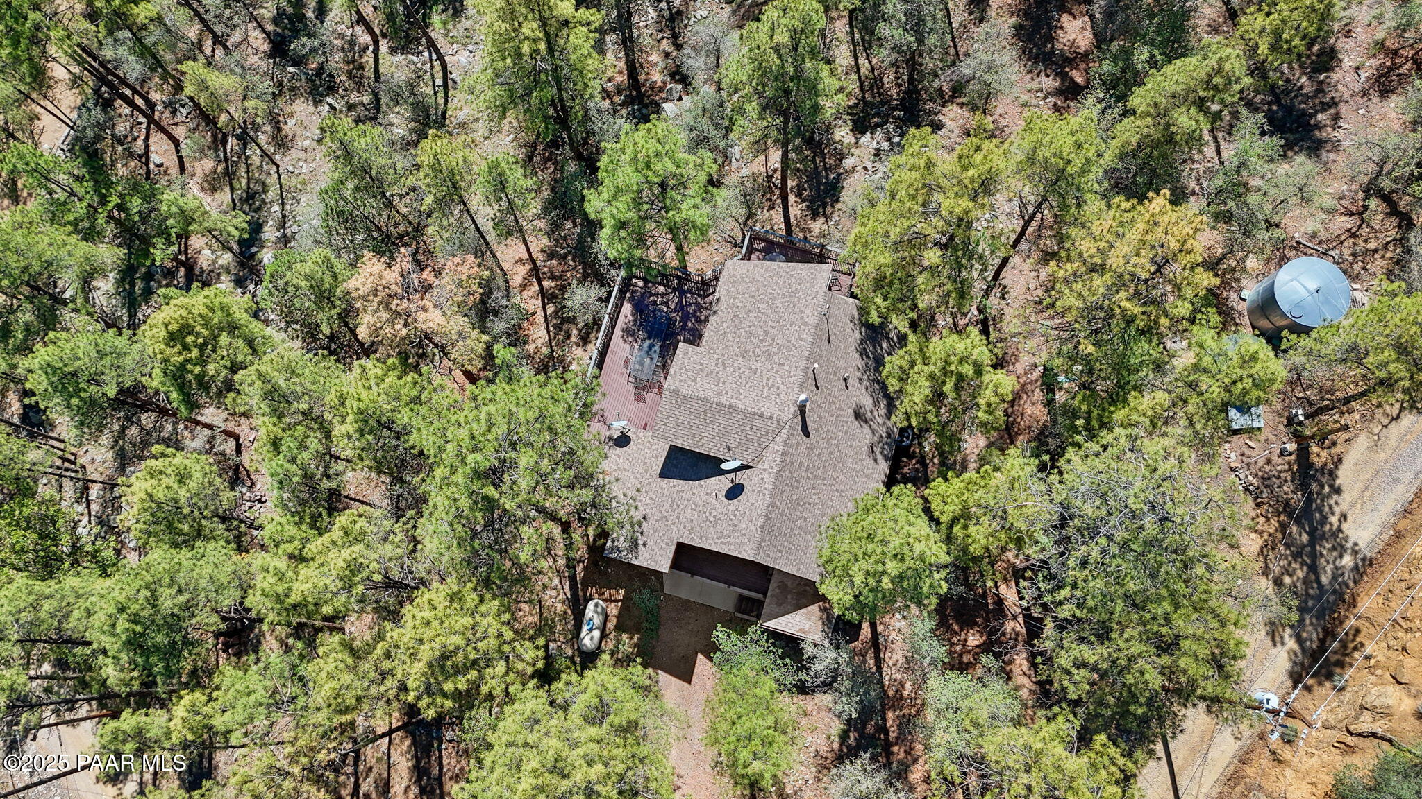 4995 East Rupert Road Prescott, AZ 86303 - Photo 39 of 52 40-Birds Eye
