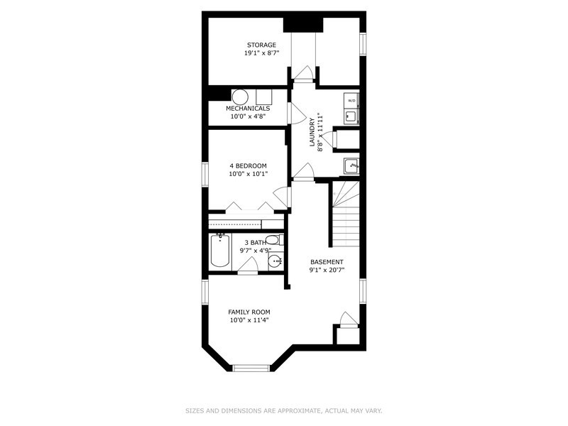 4340 North Harding Avenue Chicago, IL 60618 - Photo 14 of 14 a picture of floor plan