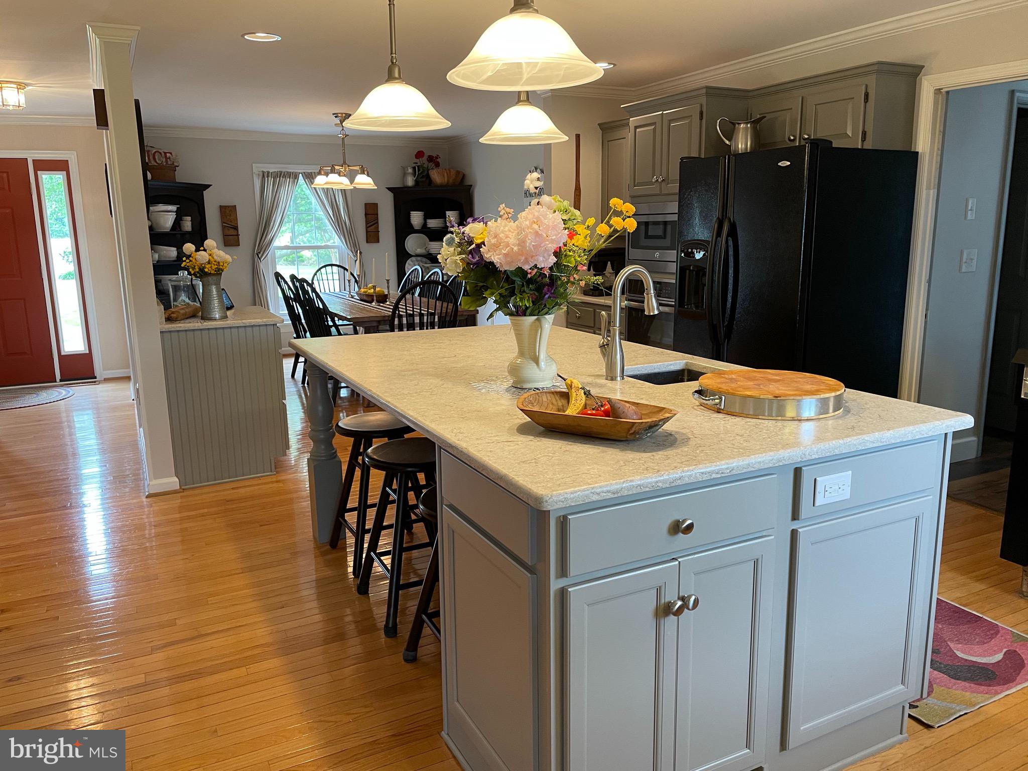 27950 Substation Road Denton, MD 21629 - Photo 12 of 80 Beautiful, updated kitchen w/ island/seating area