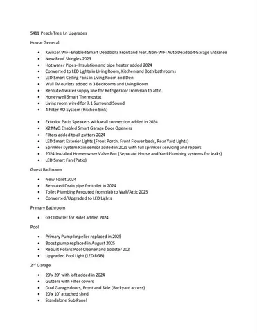 $475,000 | 5411 Peach Tree Lane, Sachse, TX 75048