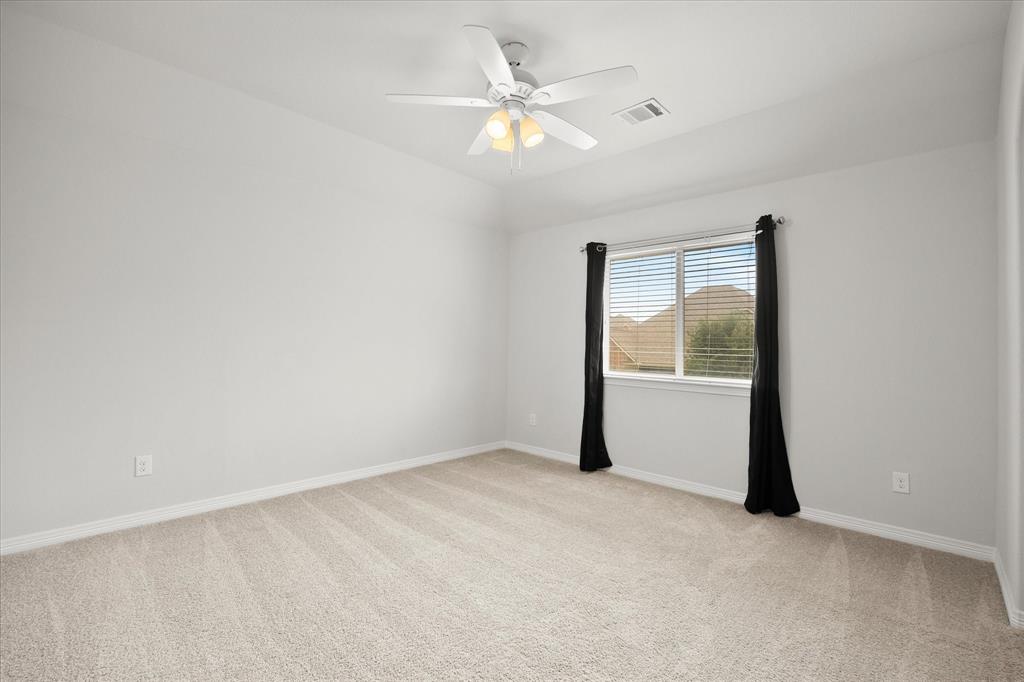 4861 Verbena Way Prosper, TX 75078 - Photo 27 of 38 an empty room with fan and windows