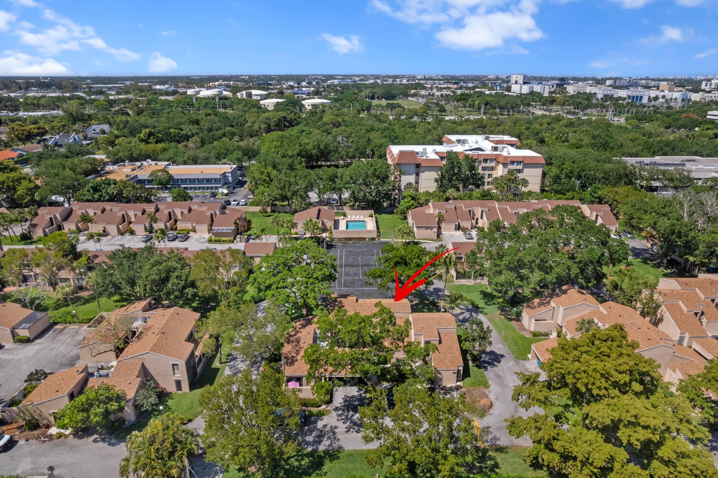 1121 Northwest 13th Street, Unit 3 Boca Raton, FL 33486 - Photo 23 of 37 Aerial Neighborhood View