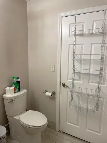 a close view of closet