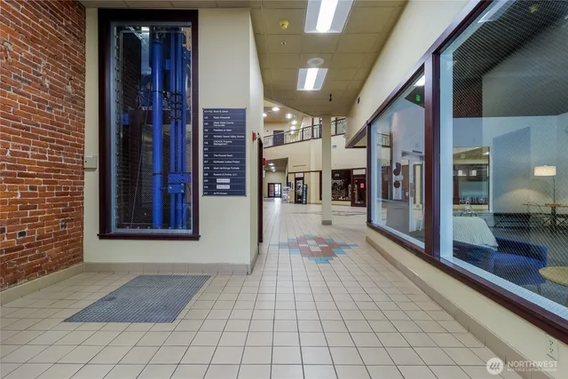 a view of a entryway door
