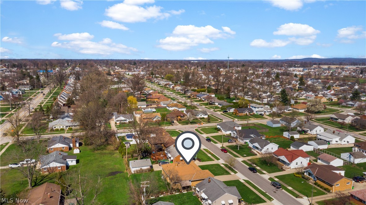 1730 Alcester Road Mayfield Heights, OH 44124 - Photo 33 of 39 Aerial view of residential area