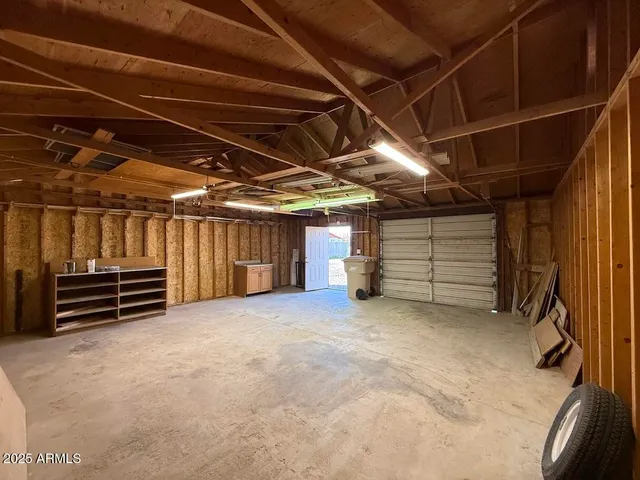 a view of room with furniture