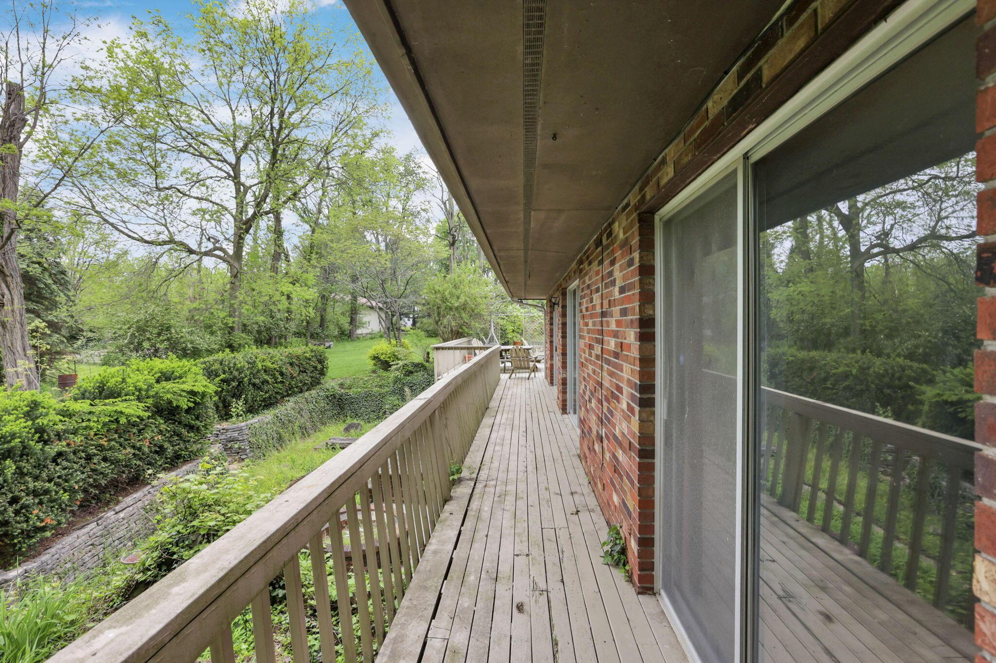 7766 Rodebaugh Road Reynoldsburg, OH 43068 - Photo 43 of 59 Rear deck