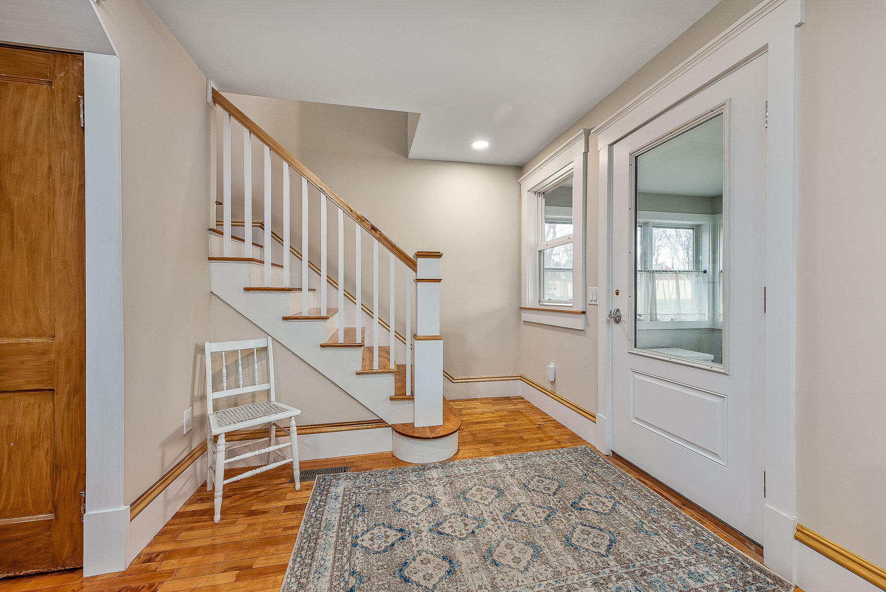 6 Greenaway Avenue Springvale, ME 04083 - Photo 29 of 60 Stairwell & Door To Front Porch