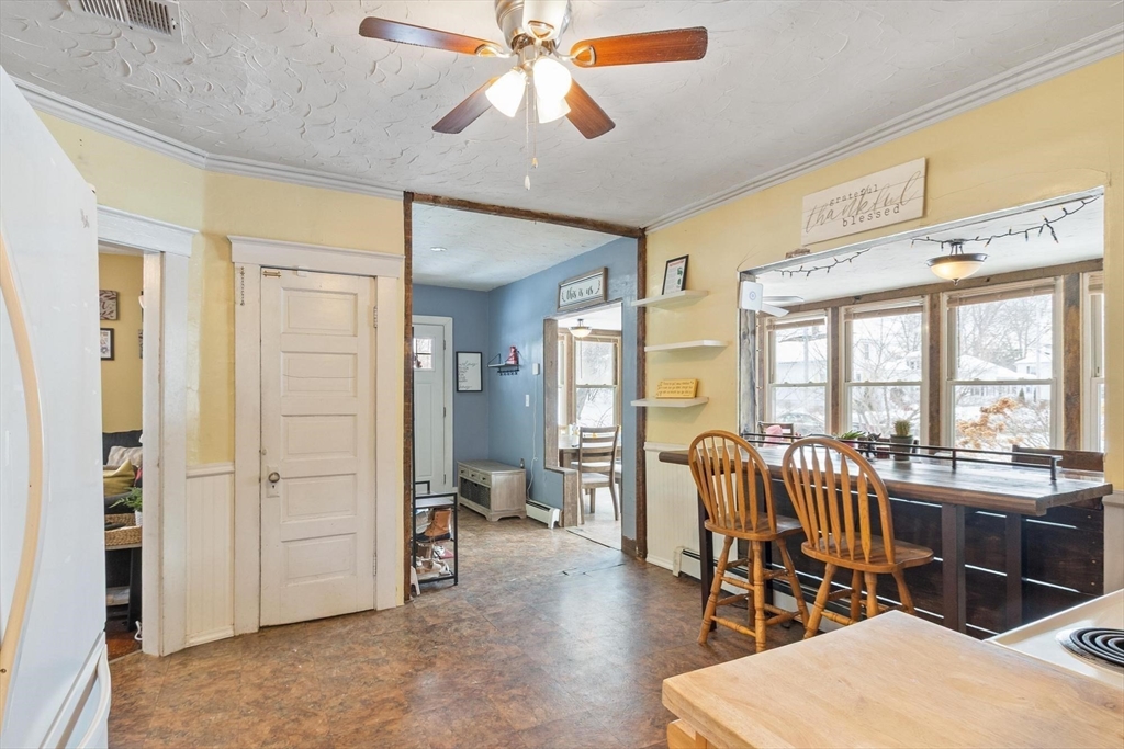 37 Draper Road Gardner, MA 01440 - Photo 13 of 33 a view of a dining room with furniture window and outside view