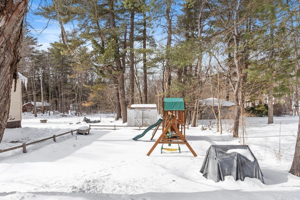37 Draper Road Gardner, MA 01440 - Photo 29 of 33 a view of a swimming pool with a slide
