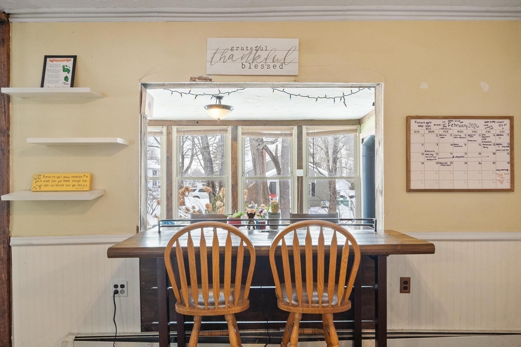 37 Draper Road Gardner, MA 01440 - Photo 10 of 33 a view of a dining room with furniture window and outside view
