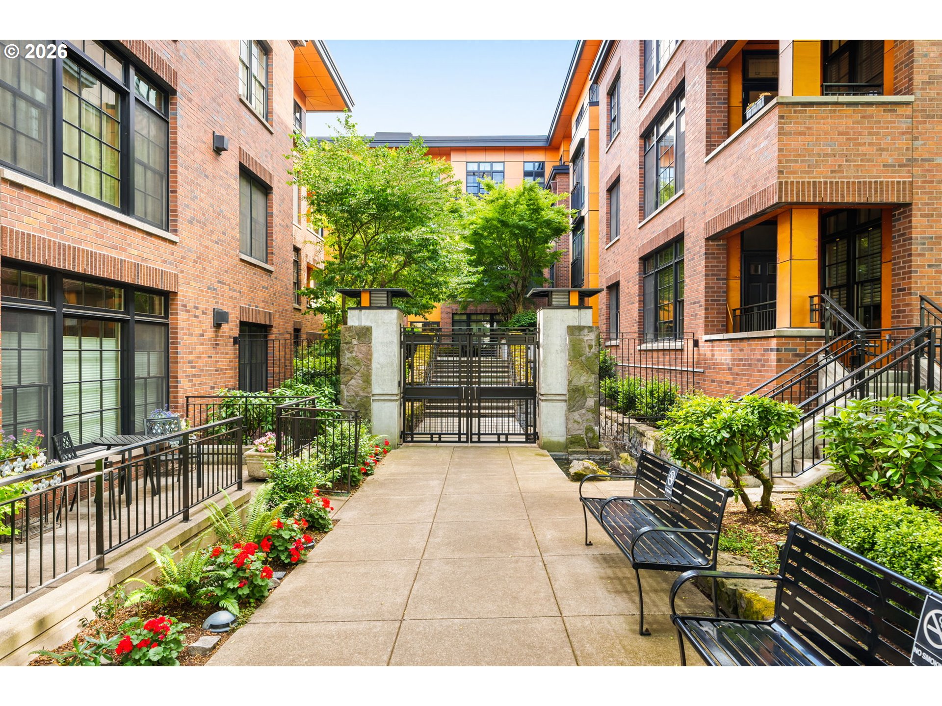 2350 Northwest Savier Street, Unit 224 Portland, OR 97210 - Photo 17 of 19 a view of a house with potted plants