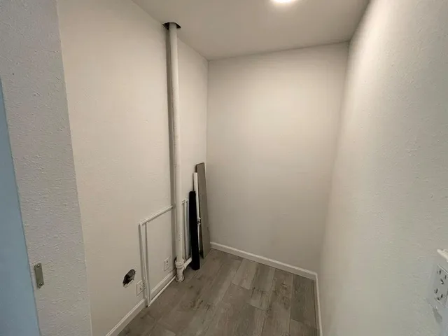 a view of closet area