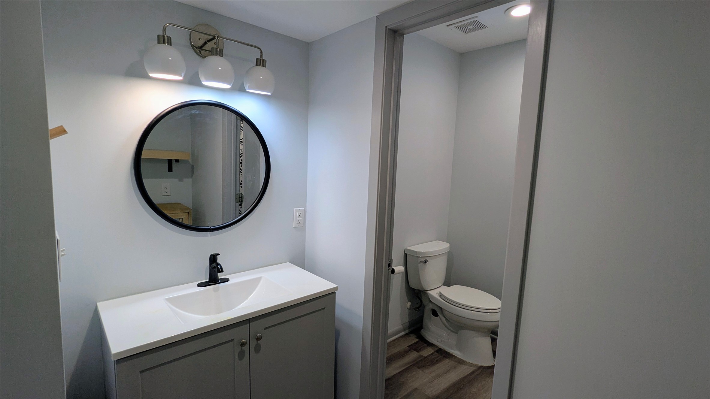 4505 Teri Road, Unit A Austin, TX 78744 - Photo 18 of 23 A well-appointed bathroom features a contemporary vanity and stylish fixtures, perfect for daily routines.