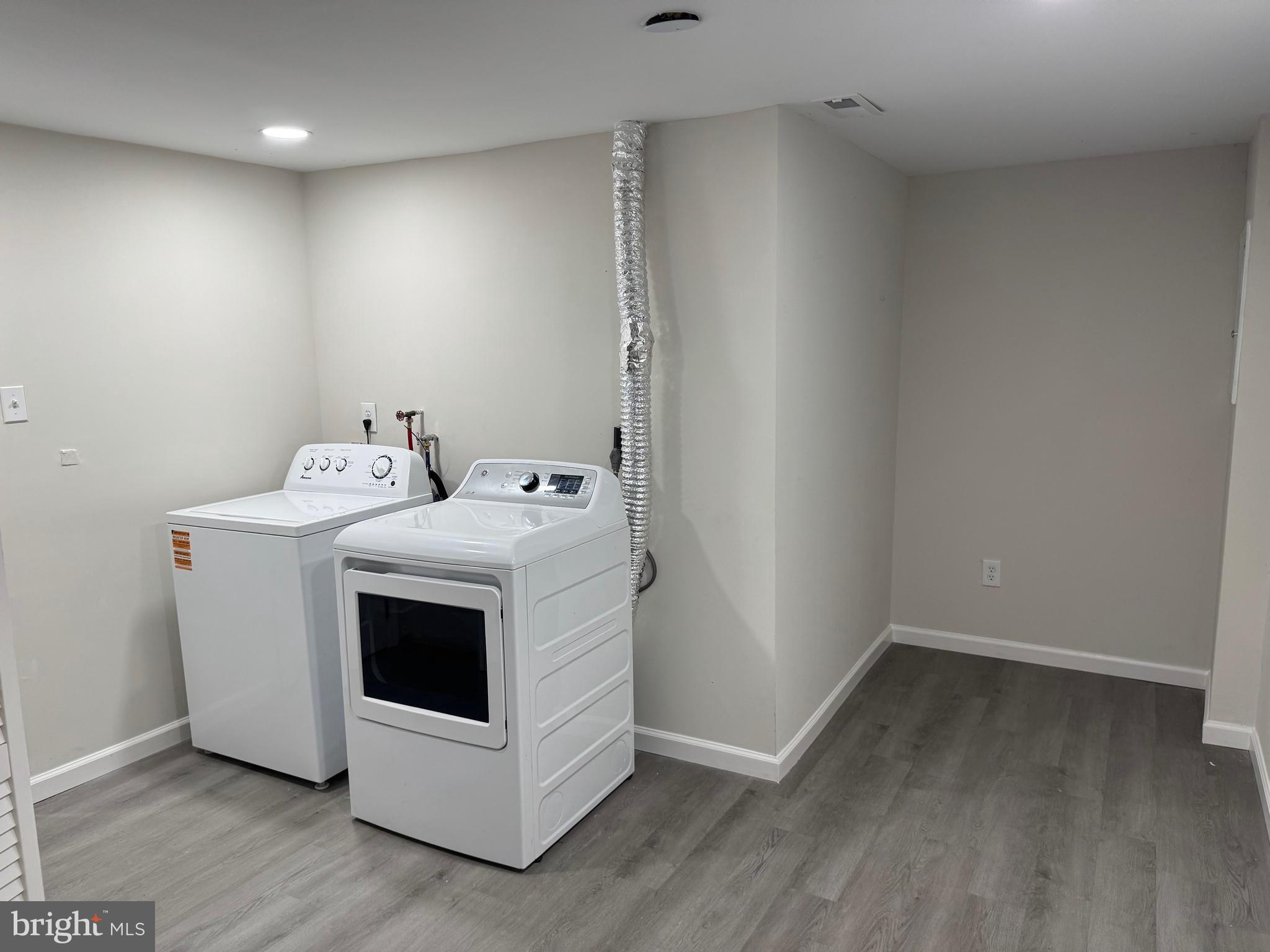 1202 Barnaby Terrace Southeast Washington, DC 20032 - Photo 17 of 21 a utility room with dryer and washer