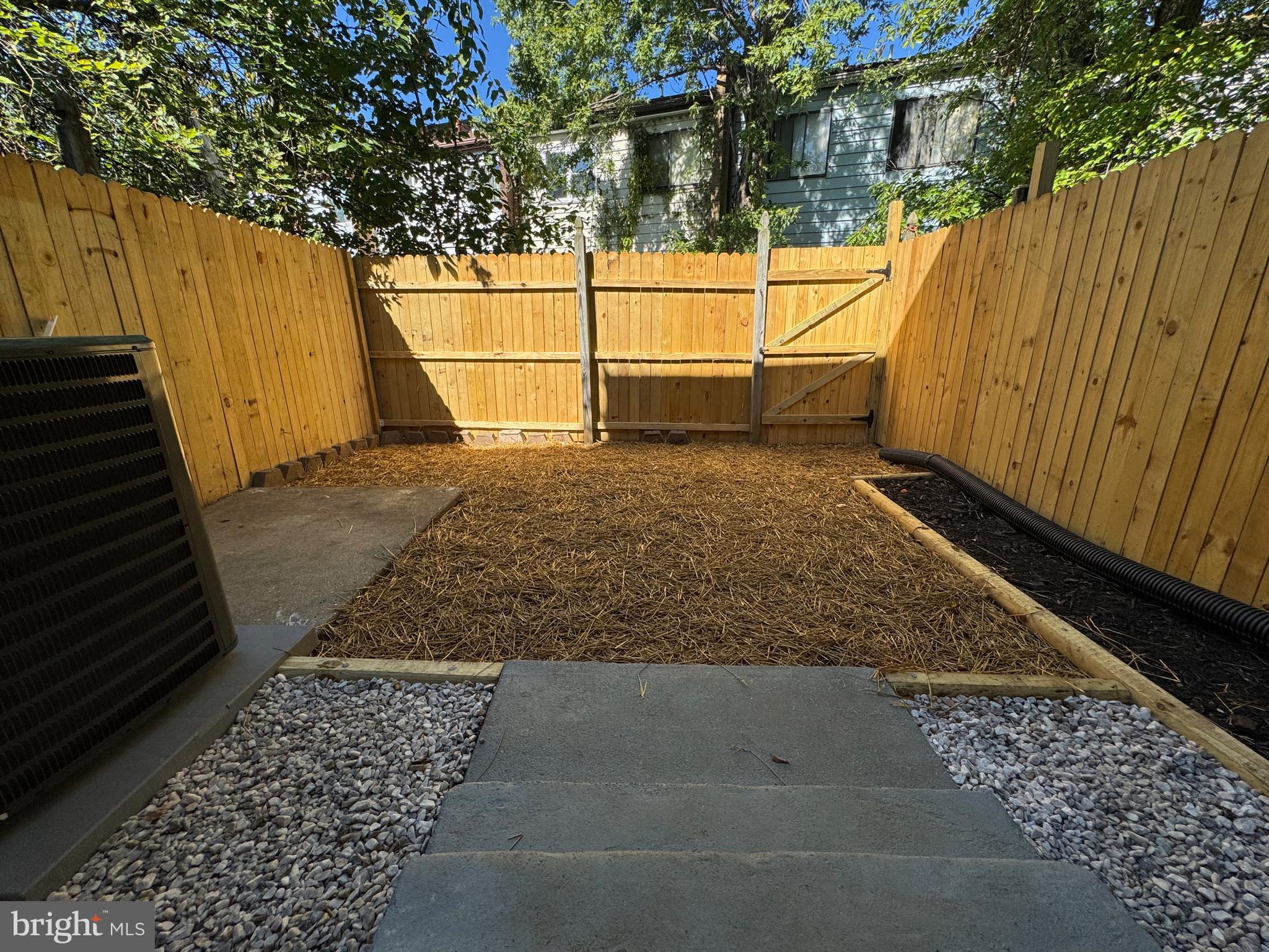 1202 Barnaby Terrace Southeast Washington, DC 20032 - Photo 21 of 21 a view of a backyard