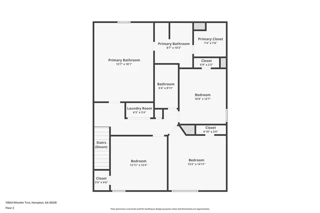 $289,900 | 10834 Wheeler Trace, Hampton, GA 30228