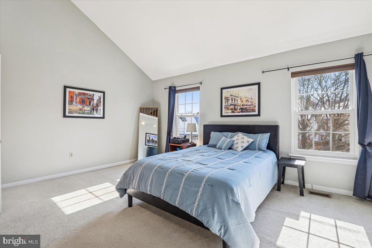 6047 Knights Ridge Way Alexandria, VA 22310 - Photo 9 of 33 Primary Bedroom w Cathedral ceilings!