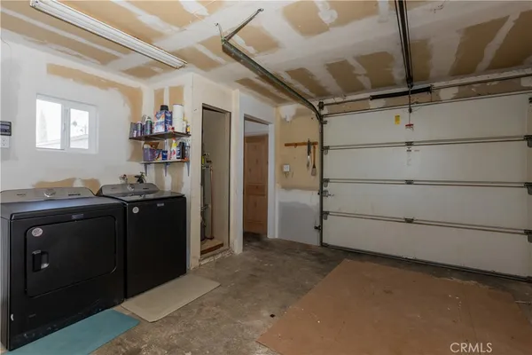 a view of a storage & utility room
