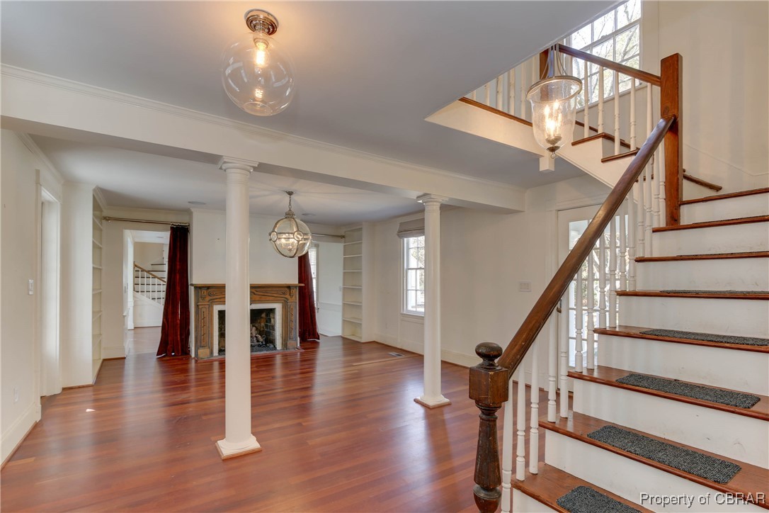 5523 White Hall Road Gloucester, VA 23061 - Photo 13 of 48 Large foyer w/ FP