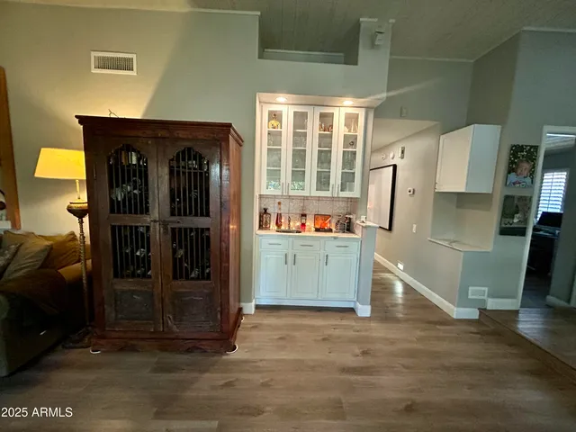 a view of storage and utility room