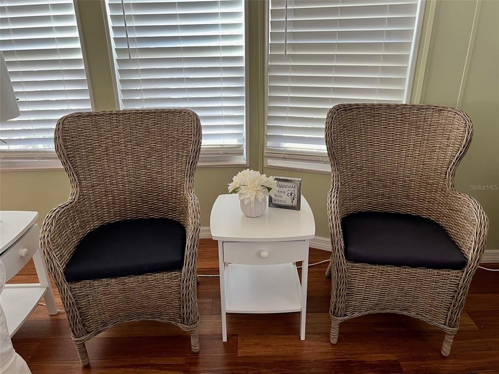 1001 Starkey Road, Unit 177 Largo, FL 33771 - Photo 21 of 44 a living room with furniture and a fireplace