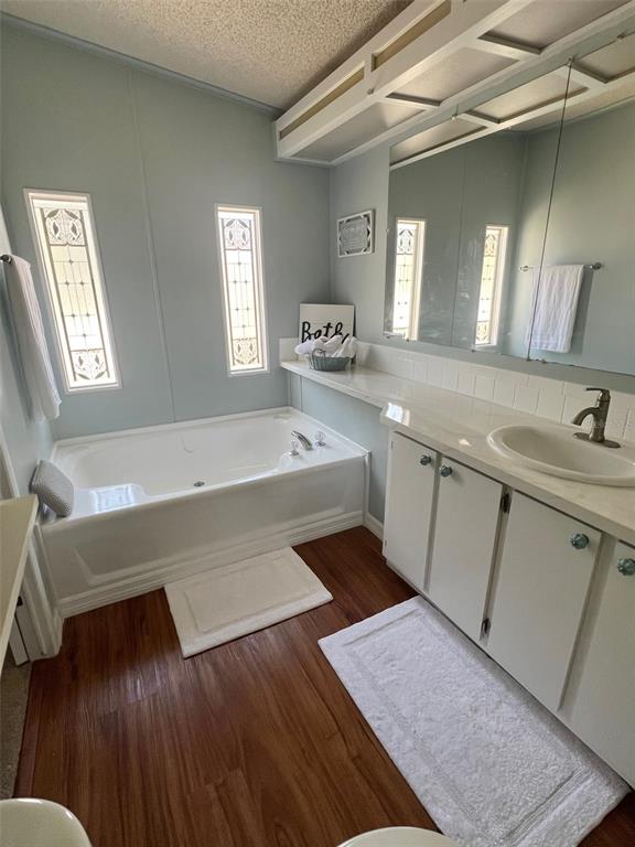1001 Starkey Road, Unit 177 Largo, FL 33771 - Photo 31 of 44 a bathroom with a sink mirror and a bathtub