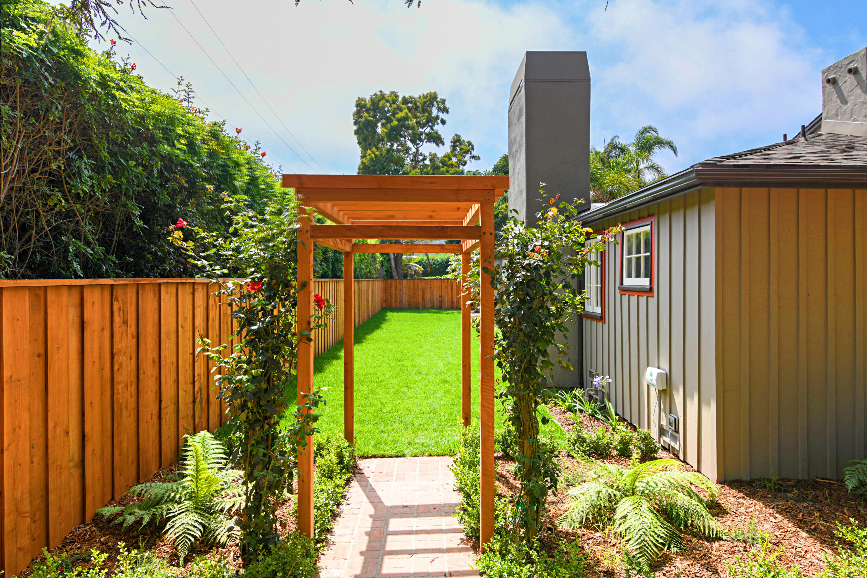 123 Olive Mill Road Santa Barbara, CA 93108 - Photo 38 of 45 South Side Lawn