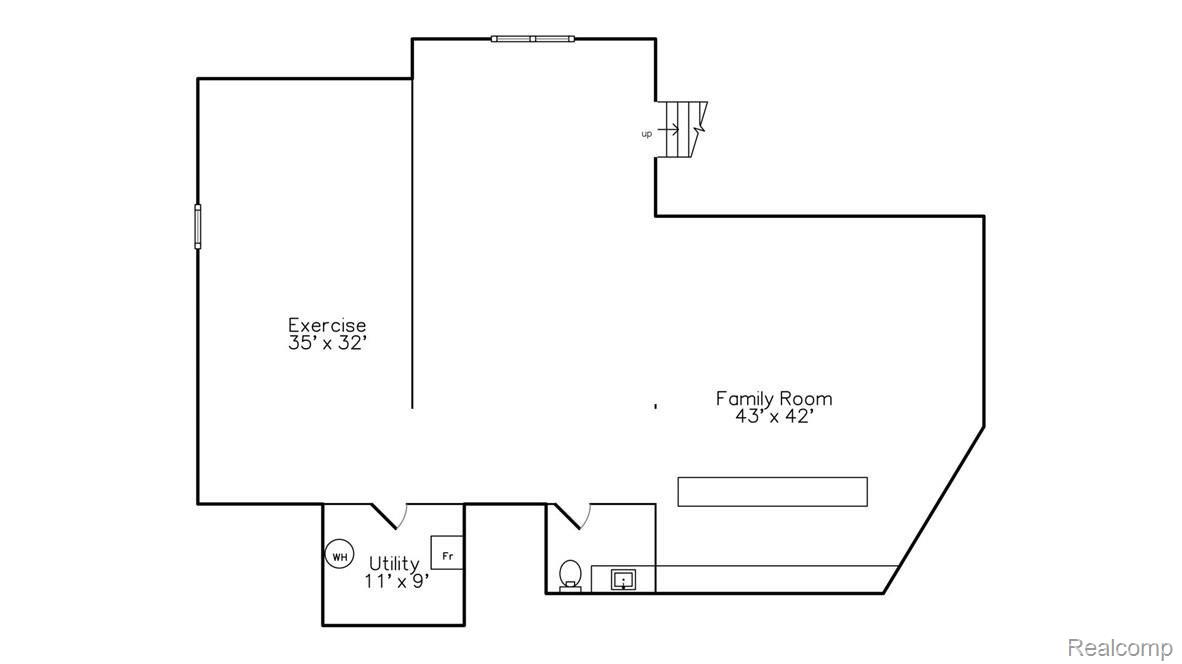 8651 Jackman Road Temperance, MI 48182 - Photo 90 of 91 basement2_floorhc.jpg
