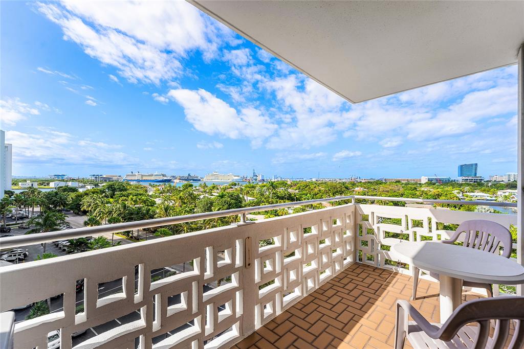 1900 South Ocean Drive, Unit 812 Fort Lauderdale, FL 33316 - Photo 44 of 65 a view of a city from a balcony