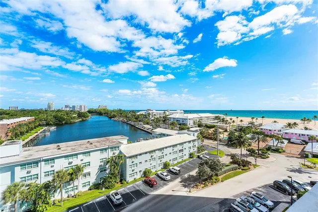 a view of a lake with a lake