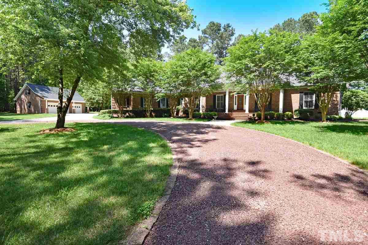 3230 Preacher Holmes Road Graham, NC 27253 - Photo 1 of 24 Brick ranch on 11 acres