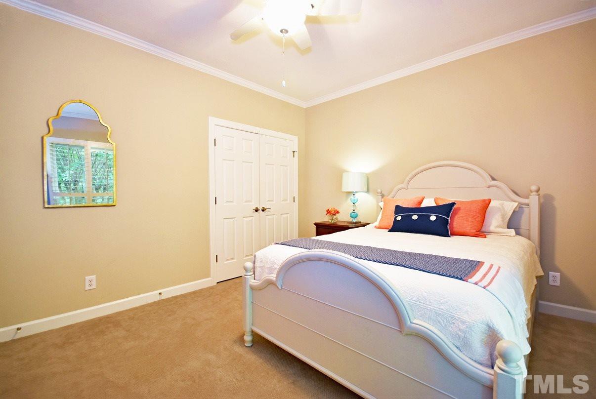3230 Preacher Holmes Road Graham, NC 27253 - Photo 13 of 24 Bedroom 2 has crown molding
