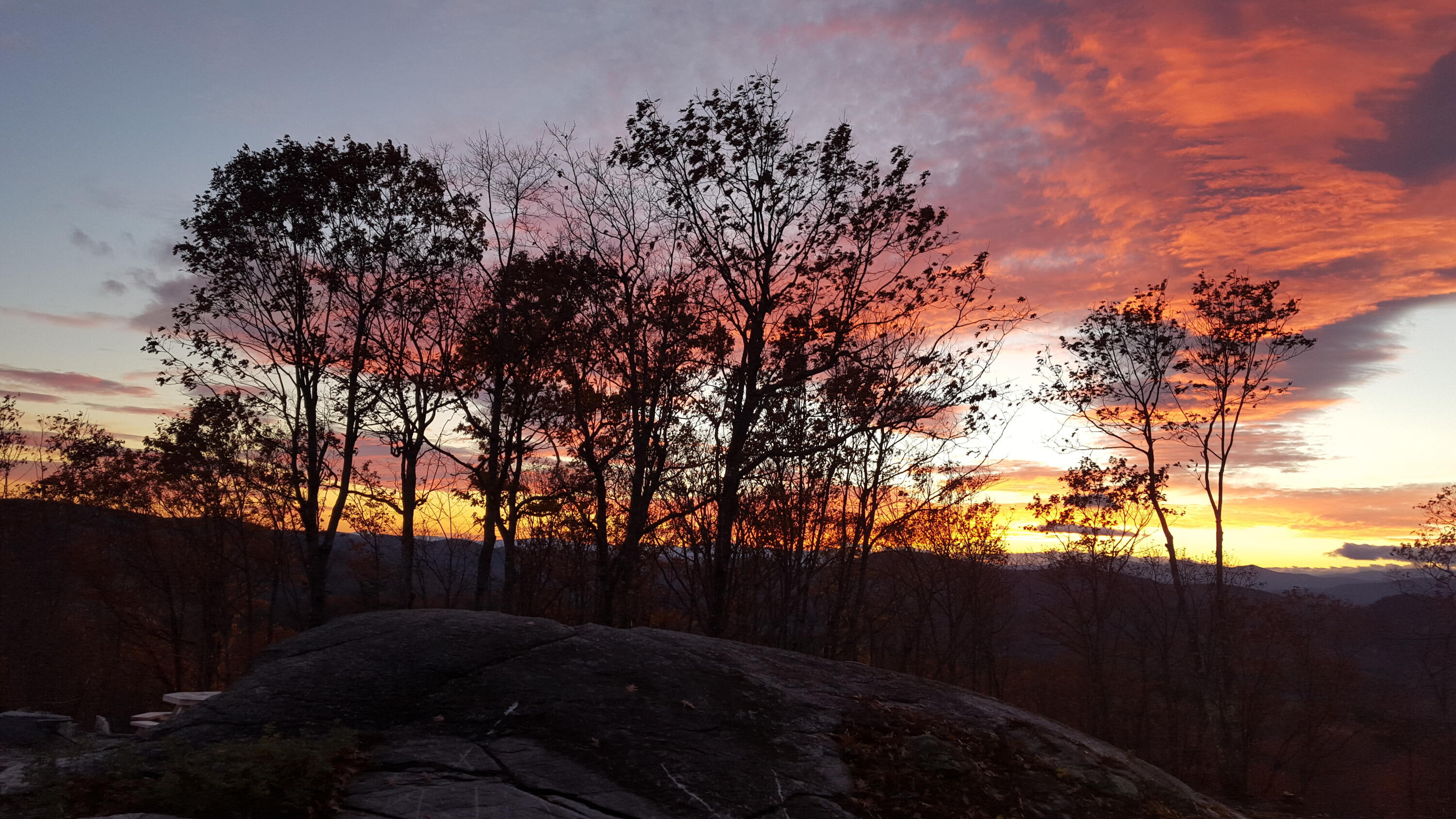 0 Daye Road Bethel, ME 04217 - Photo 26 of 44 Rock top sunset
