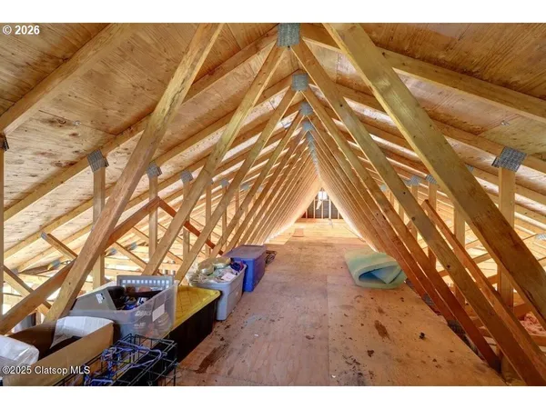 a view of storage and utility room