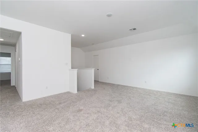 a view of empty room