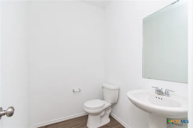 a bathroom with a sink and a toilet