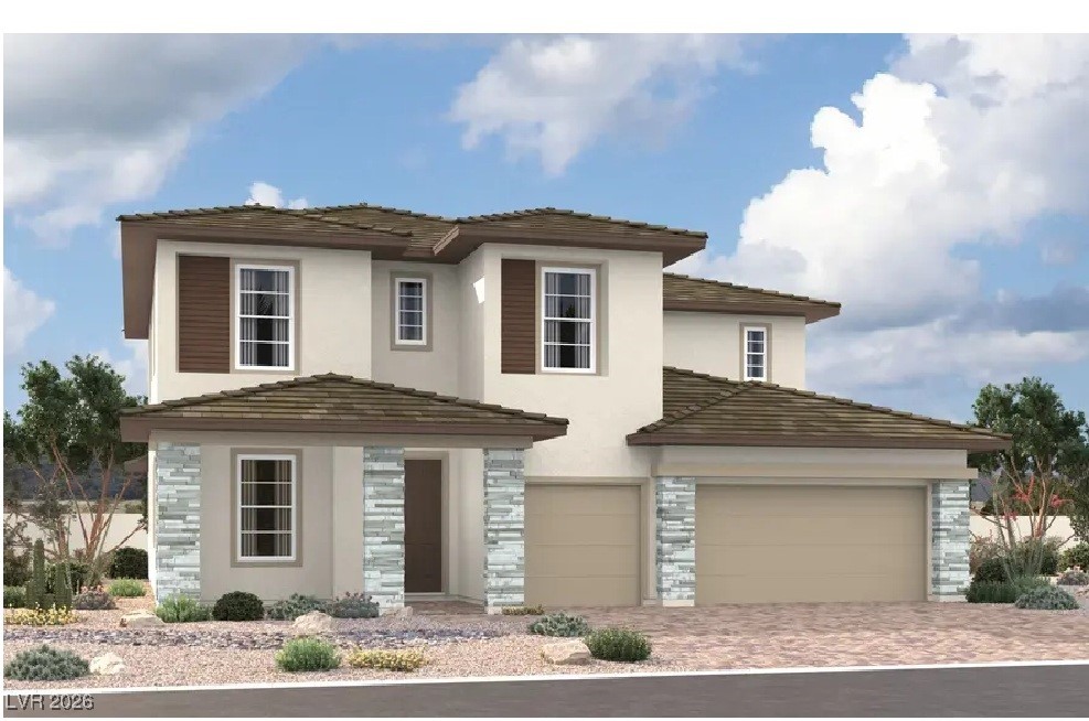 1184 Viento View Avenue Henderson, NV 89012 - Photo 1 of 1 Dillion II Plan - Elevation C ~ Rendering ~