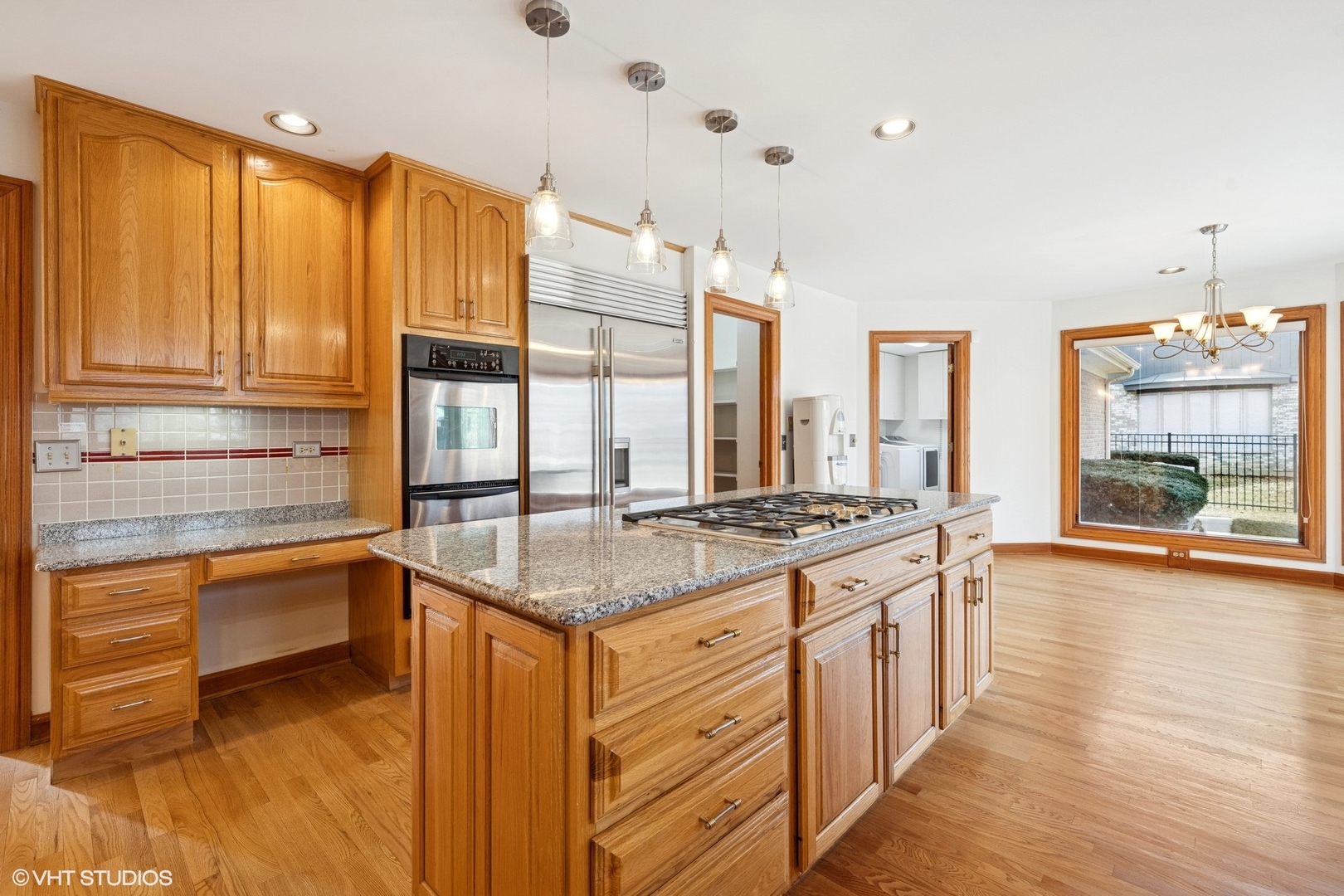 3170 Keystone Road Northbrook, IL 60062 - Photo 13 of 42 a kitchen with stainless steel appliances granite countertop a stove and a sink
