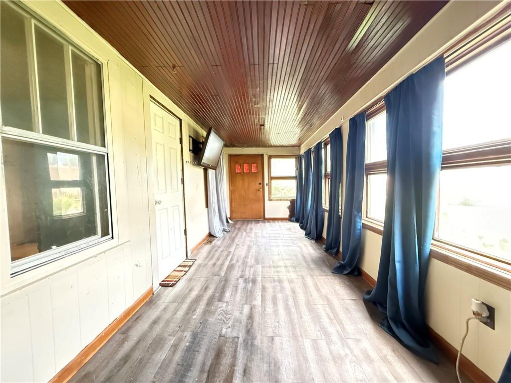 63 Fredonia Road Greenville, PA 16125 - Photo 21 of 32 a view of gallery with wooden floor and door