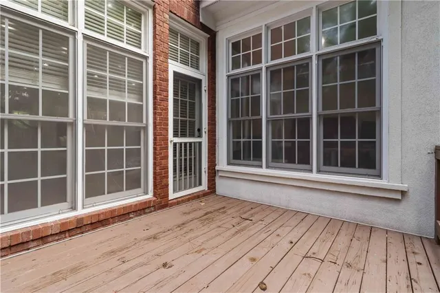 a view of front door