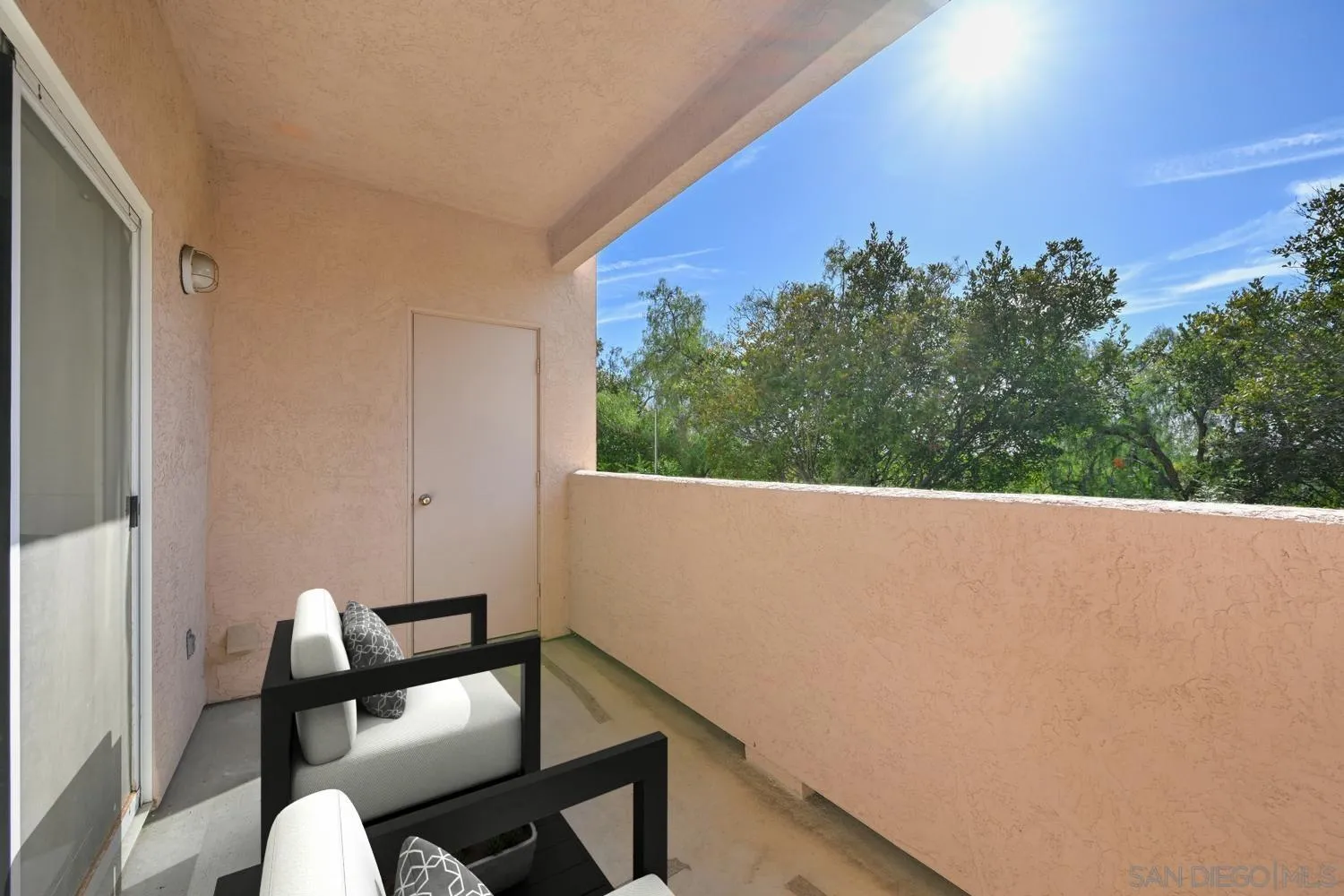 17161 Alva Road, Unit 2416 San Diego, CA 92127 - Photo 5 of 26 a view of balcony with furniture