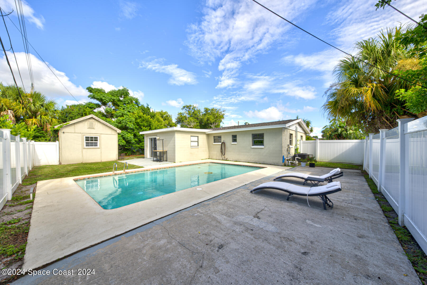 1025 Illinois Road Cocoa, FL 32927 - Photo 34 of 38 back of house right