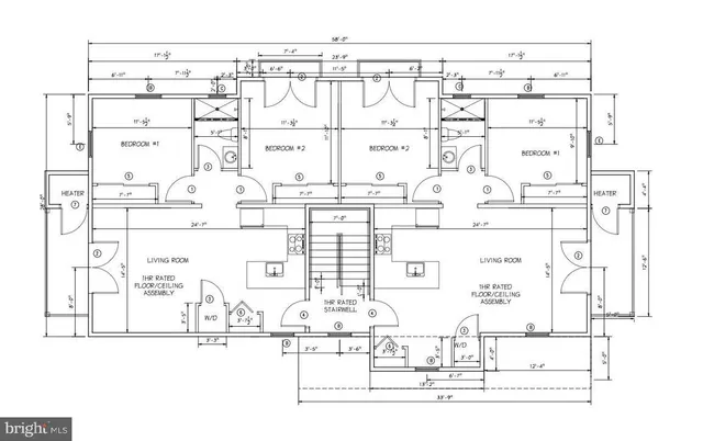 a black and white photo of a room