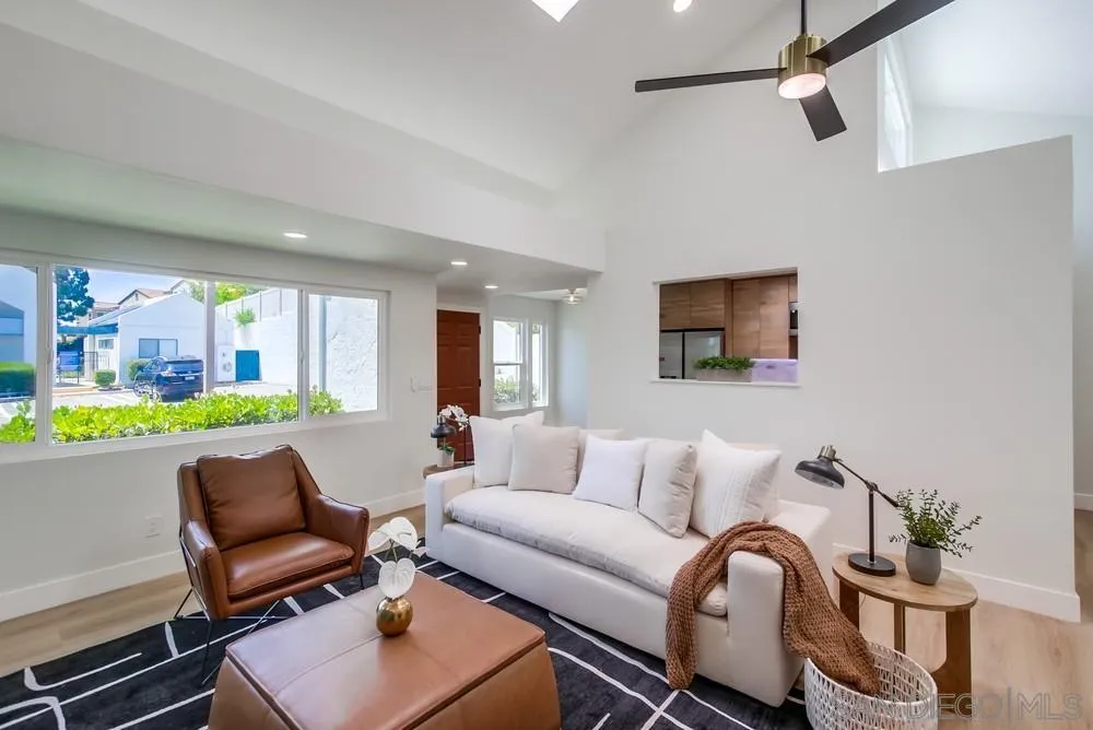 175 Bronze Way Vista, CA 92083 - Photo 6 of 33 a living room with furniture and a flat screen tv
