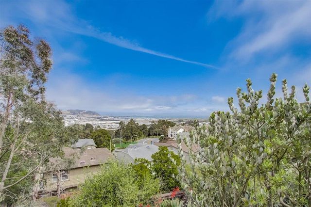 an aerial view of multiple houses
