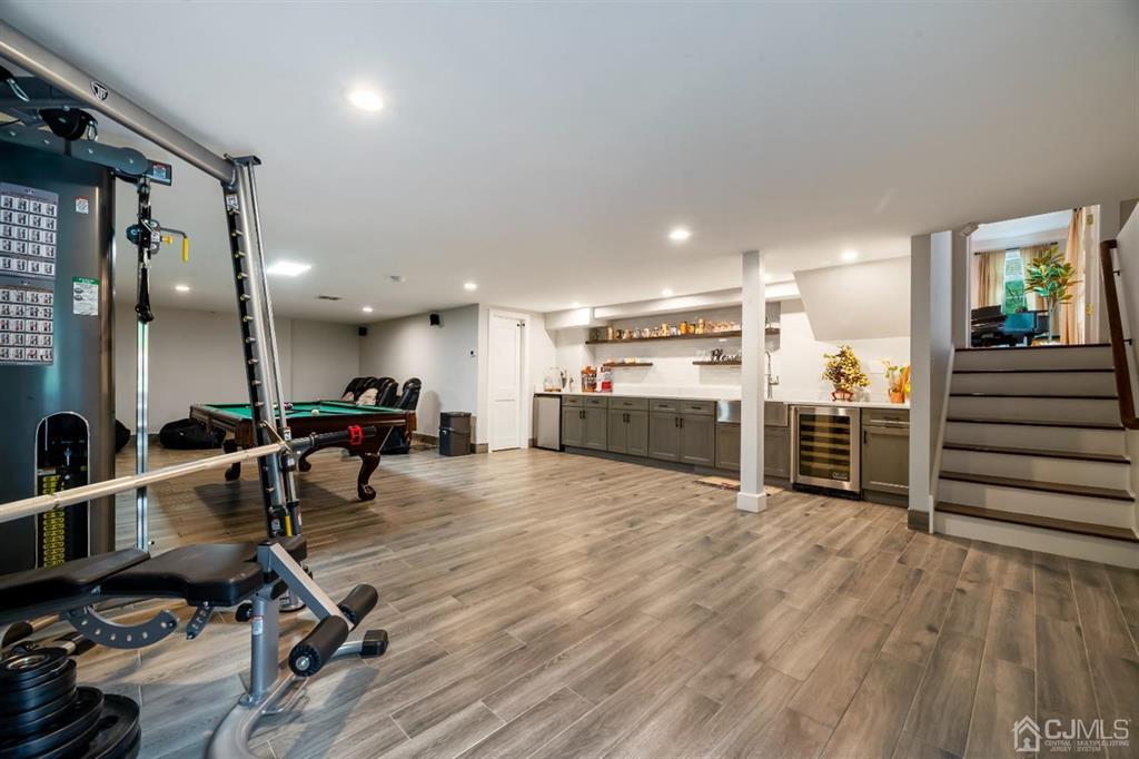 47 Agate Road East Brunswick, NJ 08816 - Photo 26 of 47 a view of a room with gym equipment and a large window